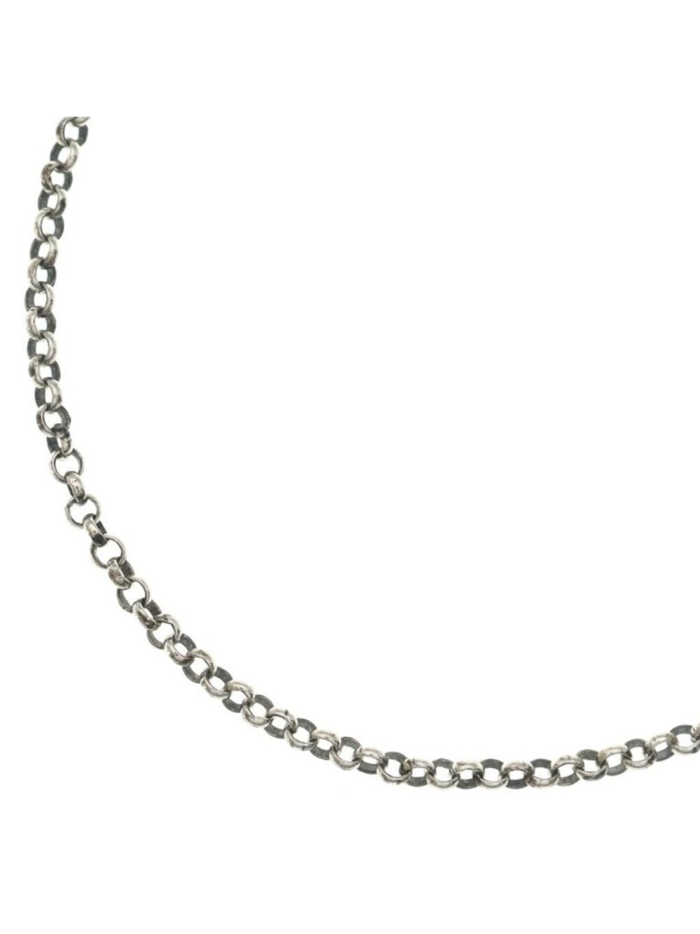 Chrome Hearts Neckchain Roll Chain Necklace Silver